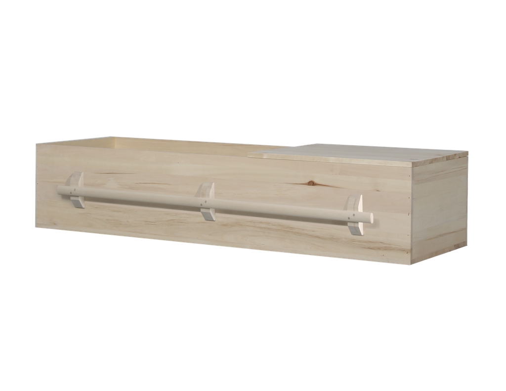 441 Orthodox Box Hardwood (w/Handles)
